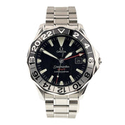 Omega Seamaster GMT Stainless Steel Black Dial Automatic Men's Watch 2536.50.00