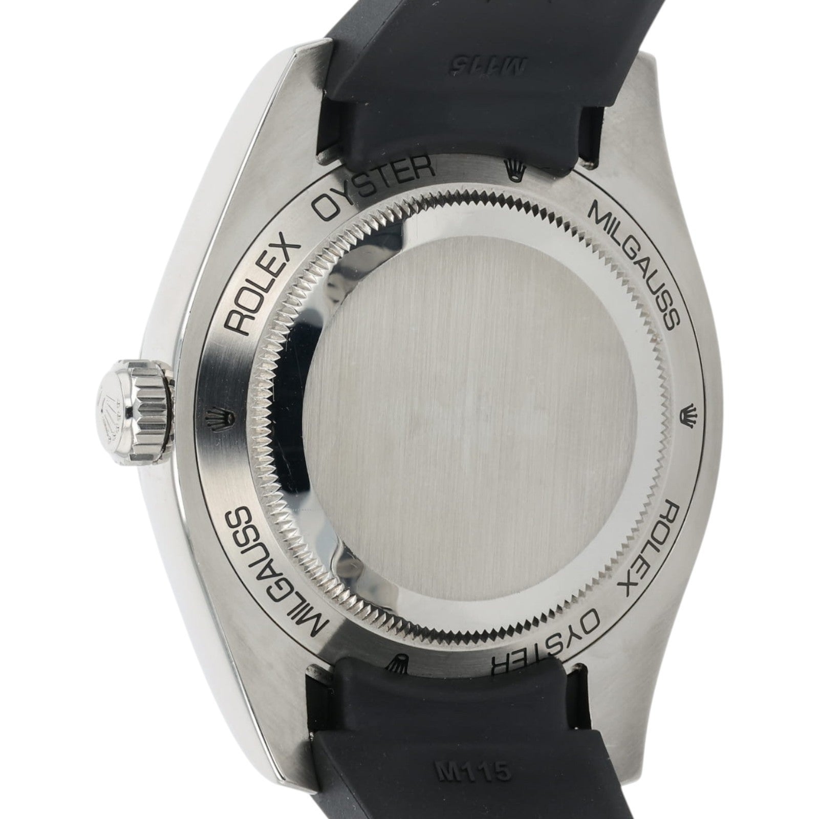 Rolex Milgauss Black Dial Stainless Steel 40MM Automatic Men's Watch 116400