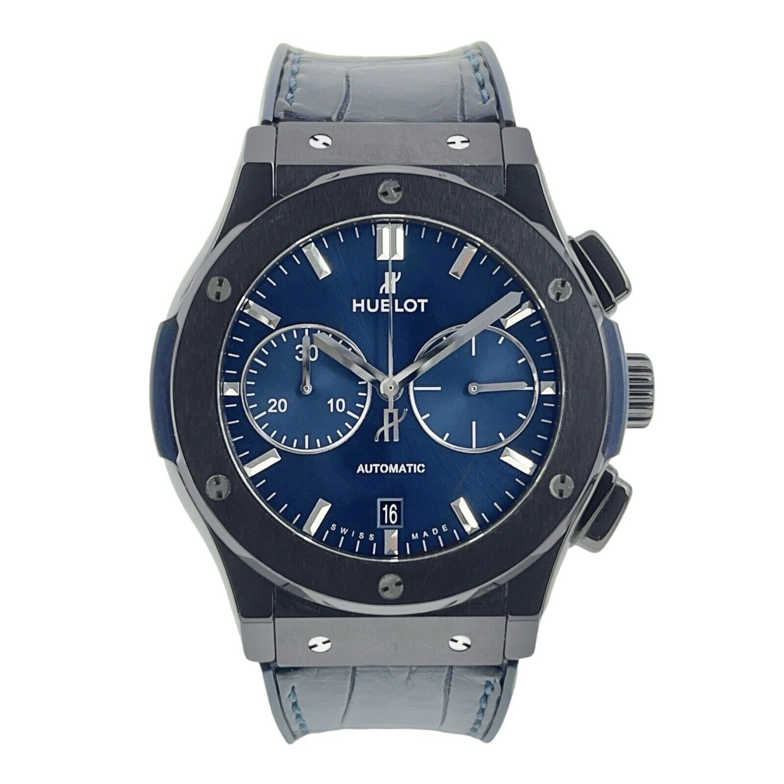 Hublot Classic Fusion Ceramic Blue 45mm Automatic Men’s Watch 521.CM.7170.LR