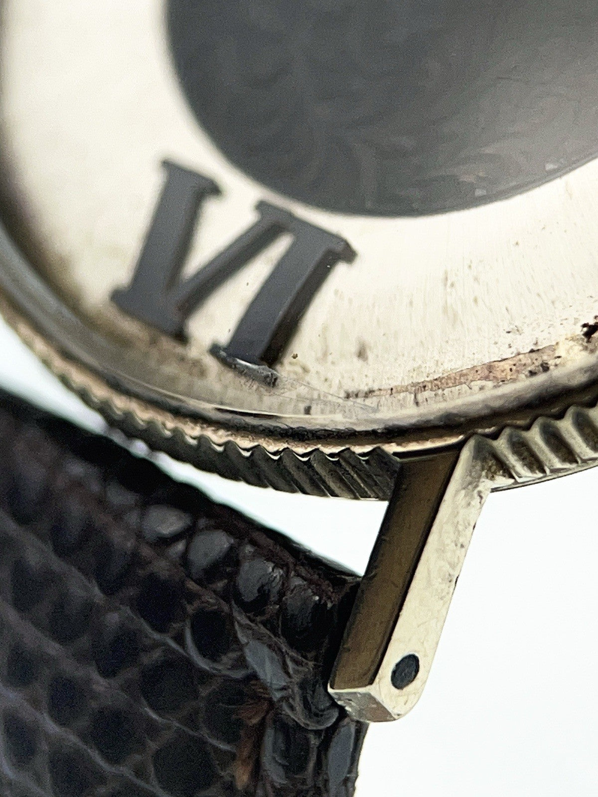 Blancpain Vintage 18k White Gold Silver Dial 33mm Manual Wind Men's Watch