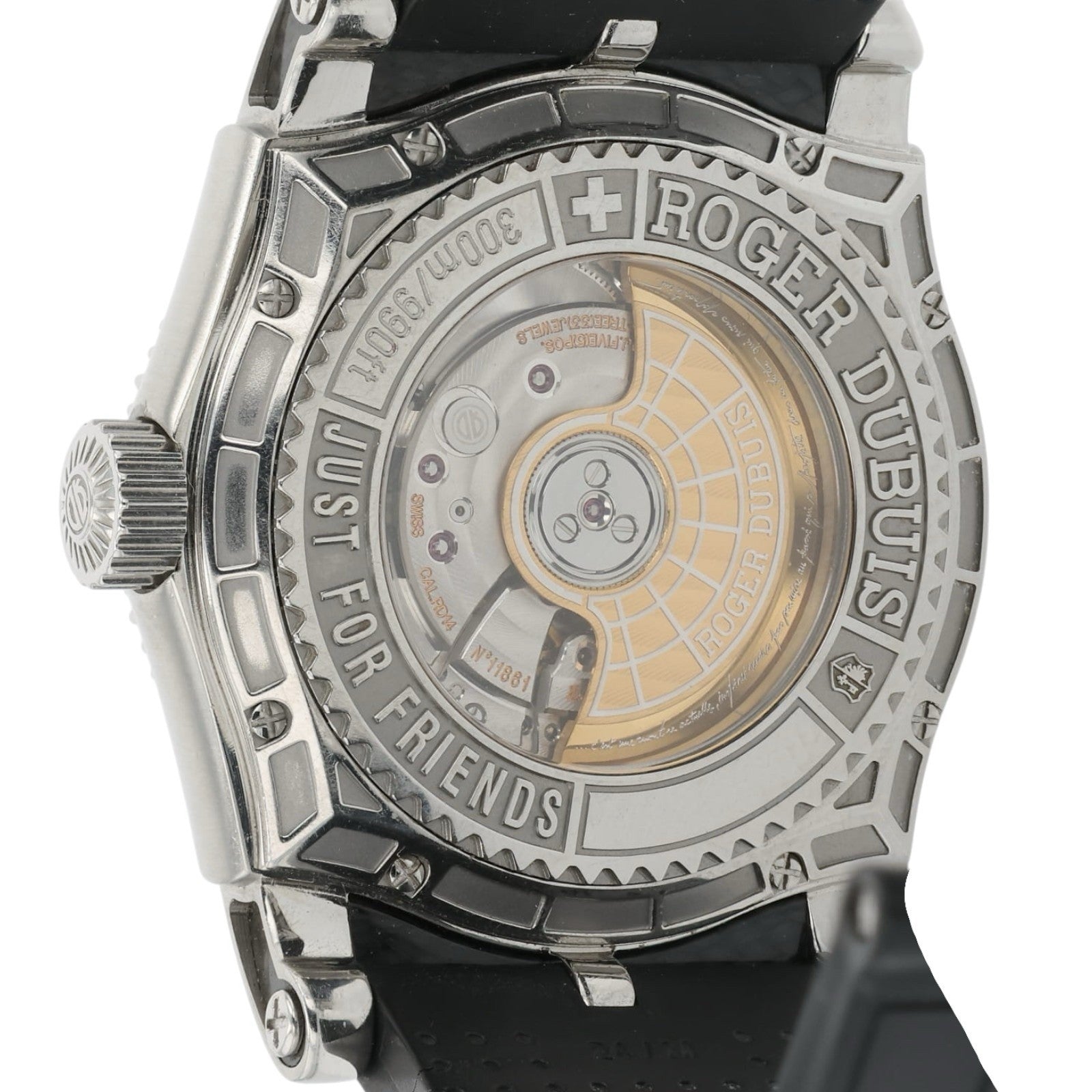 Roger Dubuis Easy Diver Just For Friends Steel Black Dial 46mm Automatic Watch