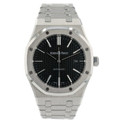 Audemars Piguet Royal Oak Black Dial Steel 41mm Automatic Men’s Watch 15400ST