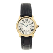 Cartier Ronde Solo De 18k Yellow Gold  and Steel 29mm Women's Watch W6700355