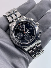 TUDOR CHRONAUTIC 79380P MENS AUTOMATIC WATCH BLACK DIAL CHRONOGRAPH SS 41MM