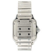 Cartier Santos Blue Dial Stainless Steel 39x40mm Automatic Mens Watch WSSA0030