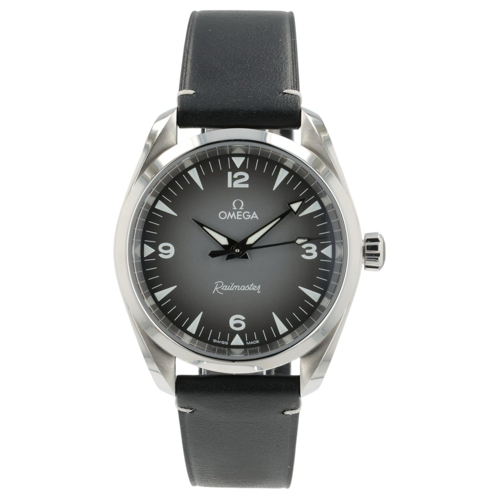 Omega Railmaster Grey Dial Steel 38mm Automatic Men’s Watch 235.12.38.20.06.001