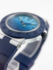 Bvlgari Aluminum Capri Aluminum Blue Dial 40mm Automatic Movement Mens 103815