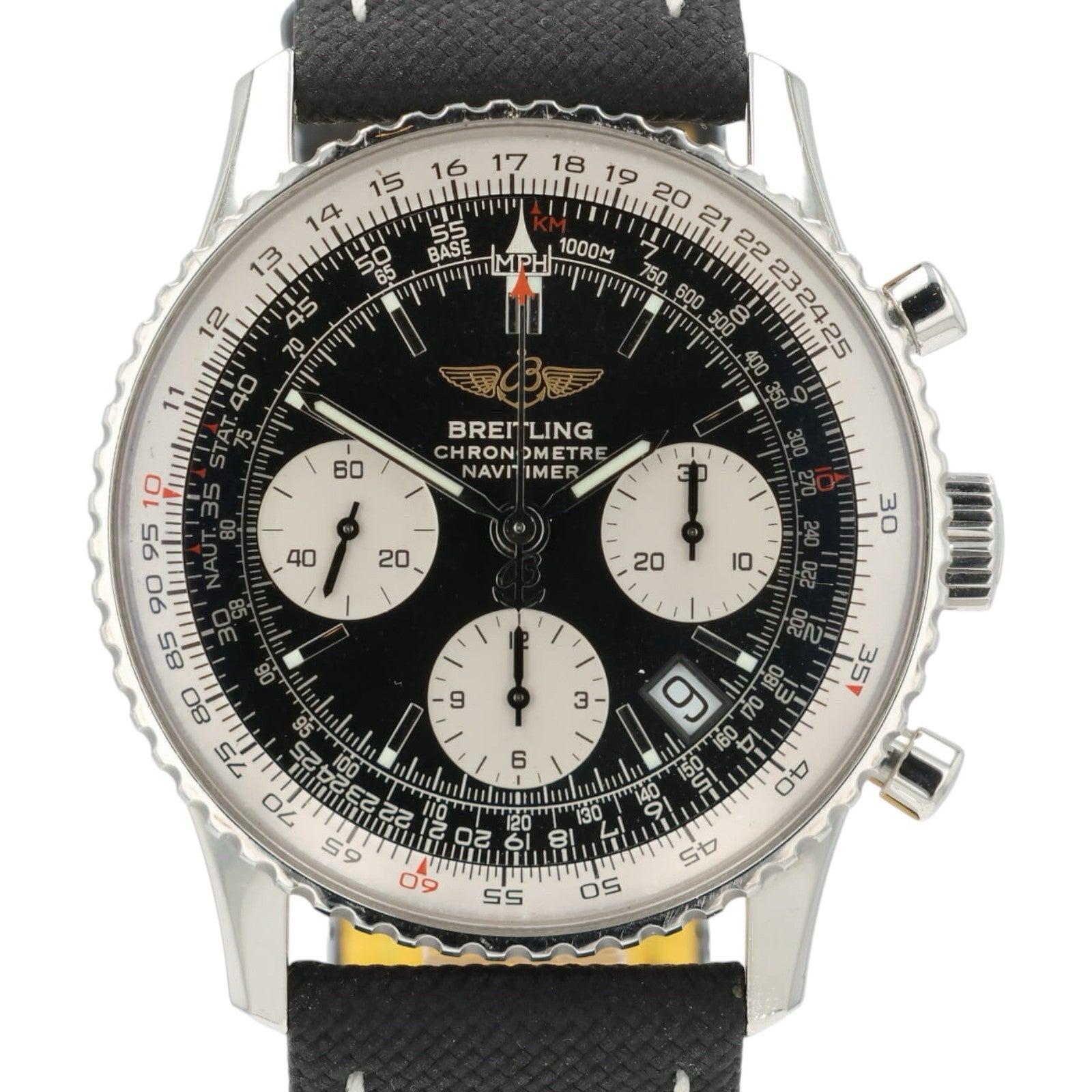 Breitling Navitimer Black Dial Stainless Steel 41mm Automatic Men’s Watch A23322