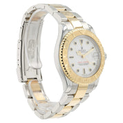 Rolex Yacht-Master White Dial 18k Yellow Gold & Steel 35mm Automatic 168623