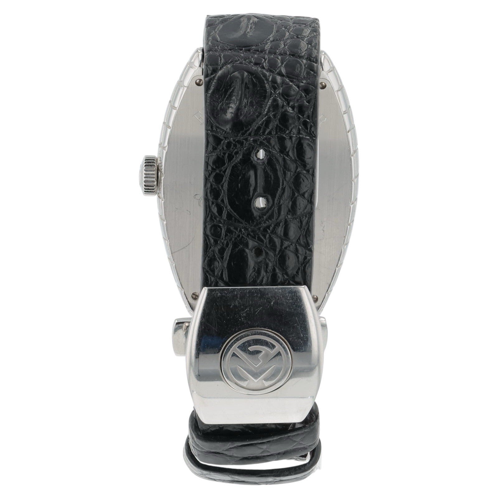 Franck Muller Cintree Curvex Steel Silver Dial 40x56mm Automatic Men’s 8880 SC