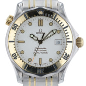 Omega Seamaster White Dial Gold & Steel 39.3mm Quartz Men’s Watch 2342.20.00
