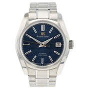 Grand Seiko Heritage Blue Dial Stainless Steel 40mm Automatic Mens Watch SBGH353
