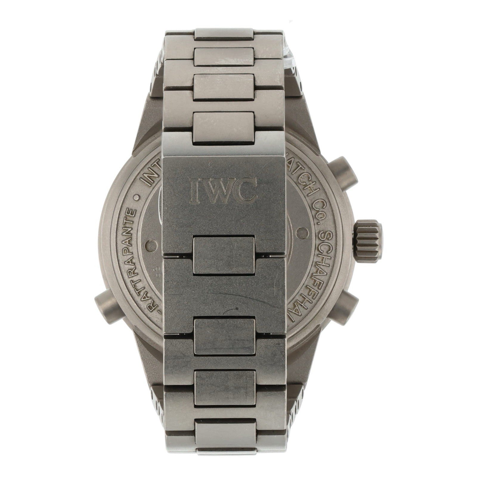 IWC GST Chronograph Titanium Black Dial 43mm Automatic Movement Men’s IW371503