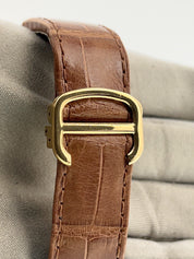 Cartier Roadster 18k Yellow Gold Champagne Dial 43mm Automatic Men's Watch 2619