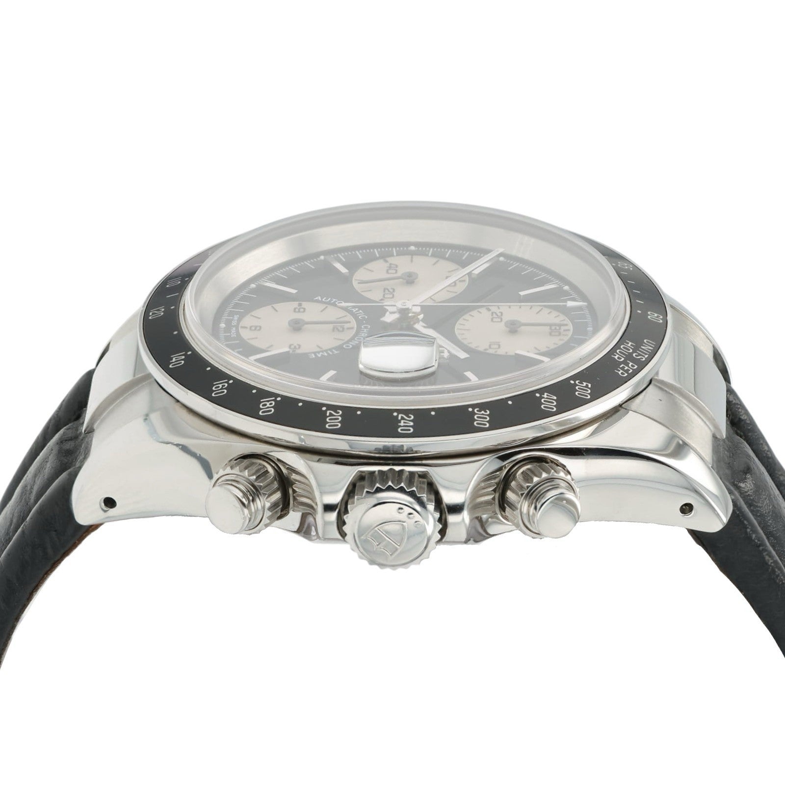 Tudor Chronograph Date Black Dial Stainless Steel 40mm Auto Men's Watch 79260P