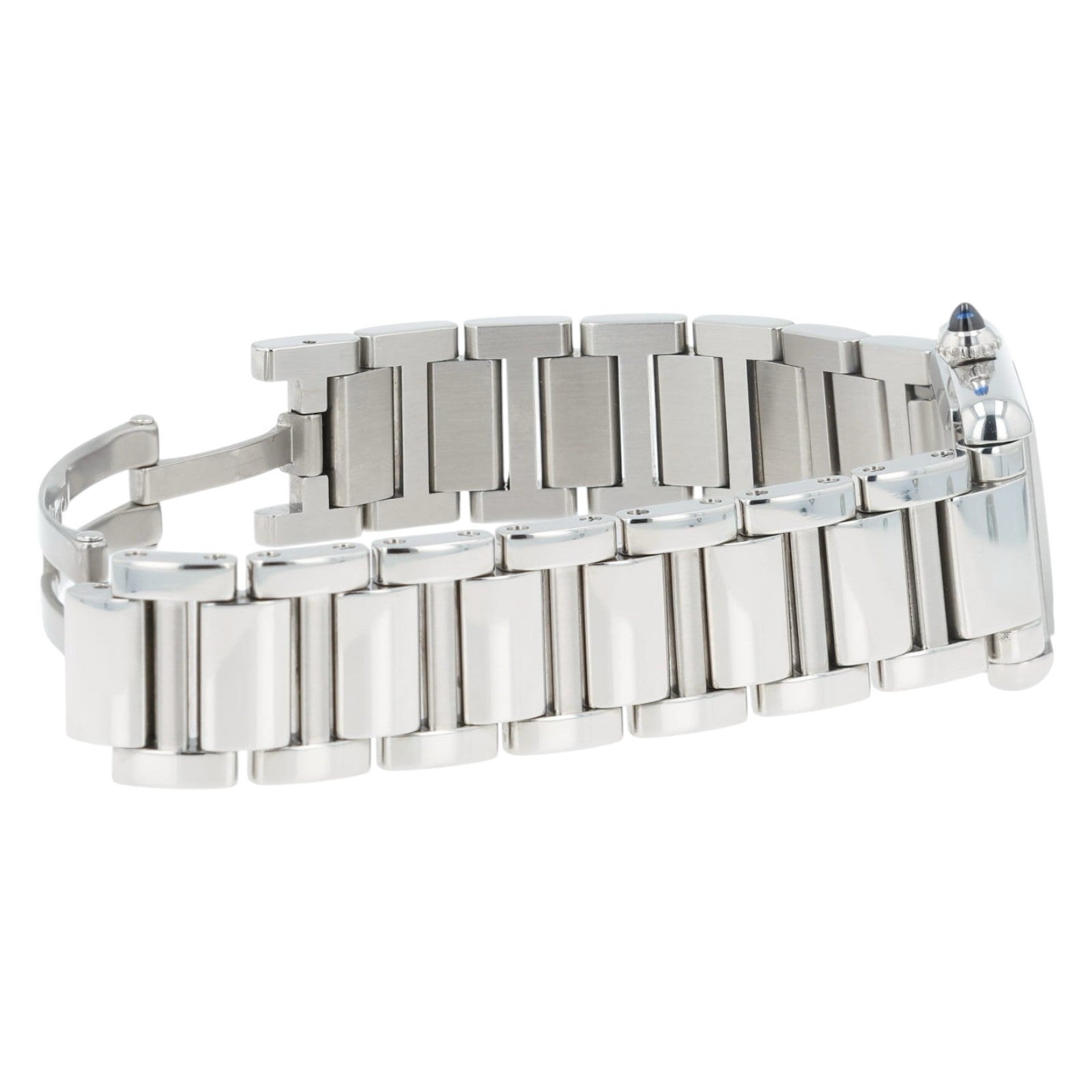 Cartier Tank Must de Cartier Silver Dial Stainless Steel 29.5mm Quartz WSTA0107