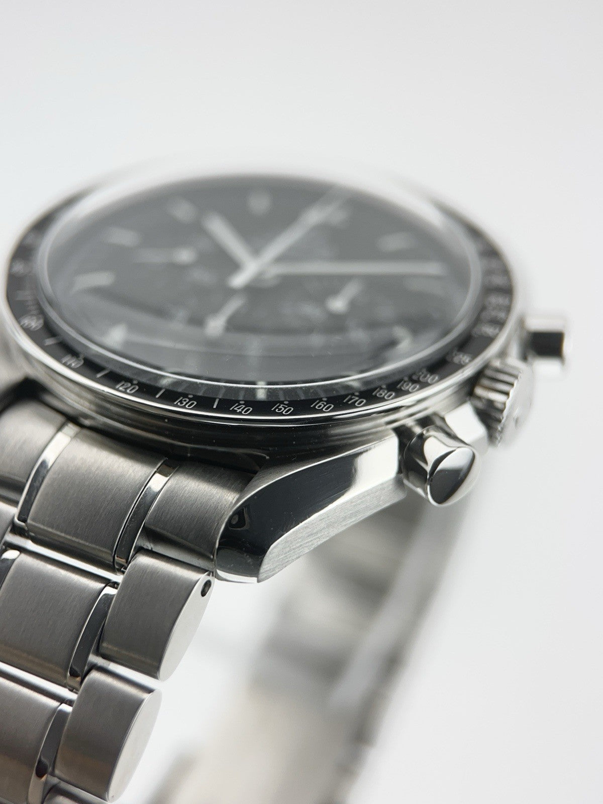 Omega Speedmaster Stainless Steel Black Dial 42mm Manual Wind Mens Watch 3560.50