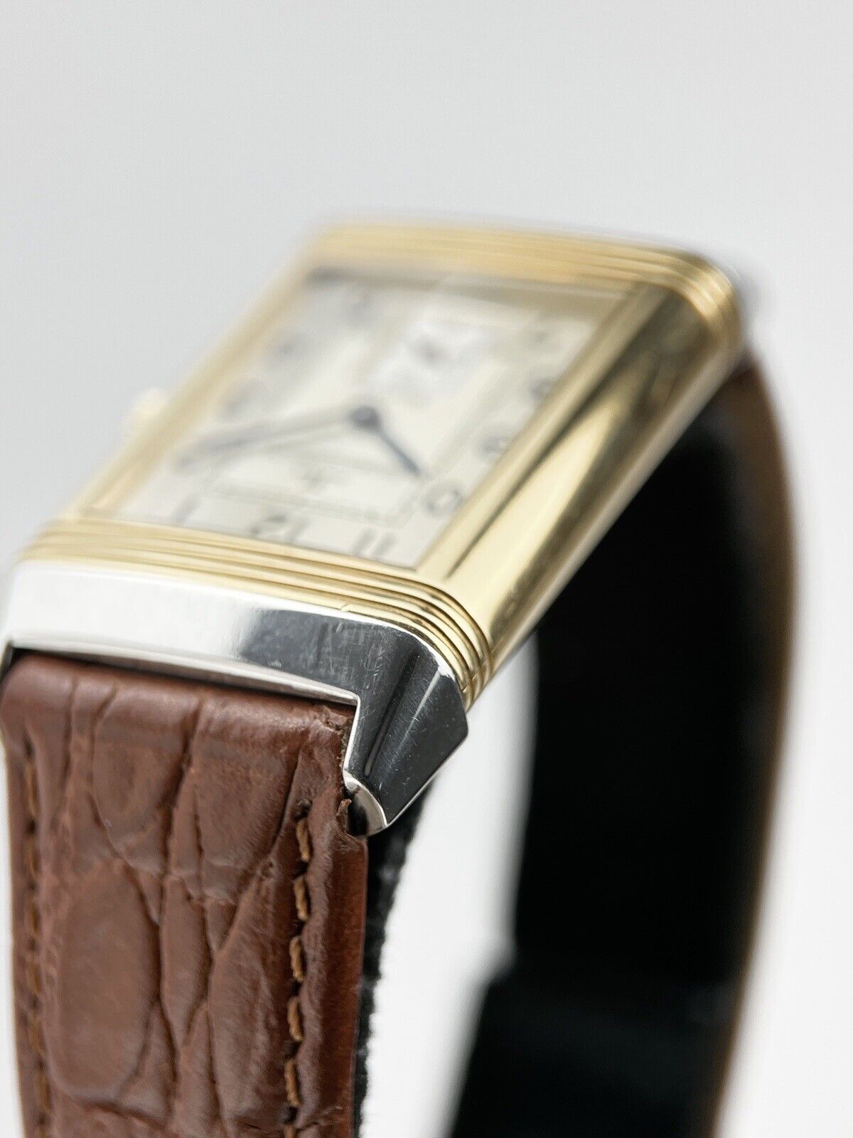 Jaeger-LeCoultre Reverso Grande Taille Two Tone Steel Gold 270.5.62 Manual Wind