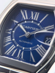 Cartier Roadster Stainless Steel Blue Dial 37mm Automatic Men’s Watch W62048V3