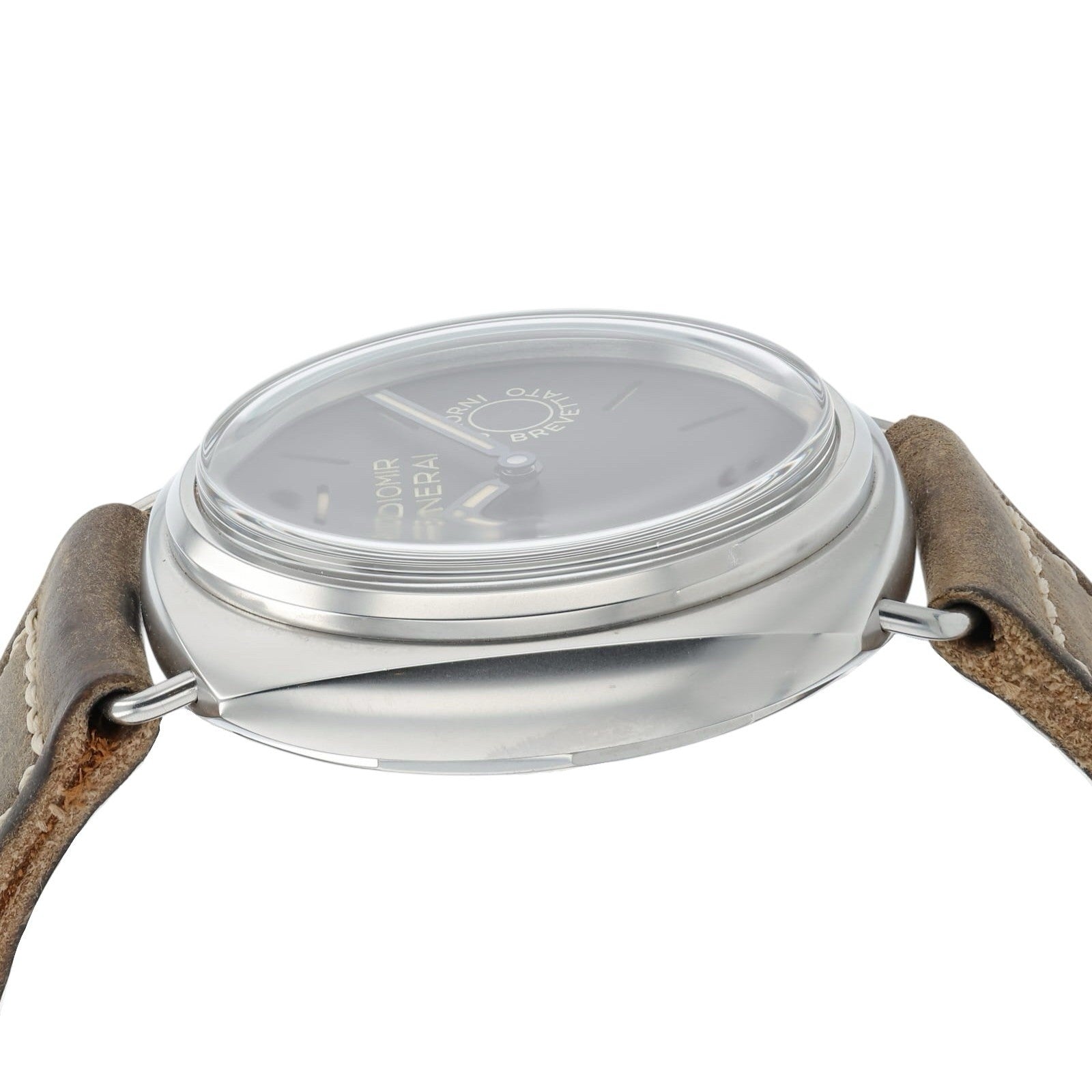 Panerai Radiomir Black Dial Stainless Steel 45mm Manual Wind Mens Watch PAM00992