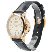 Panerai Luminor Champagne Dial 18k Red Gold 38mm Automatic Men’s Watch PAM00756