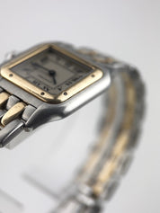 Cartier Panthere Gold & Steel Silver Dial 22mm Quartz Women’s Watch W25029B6