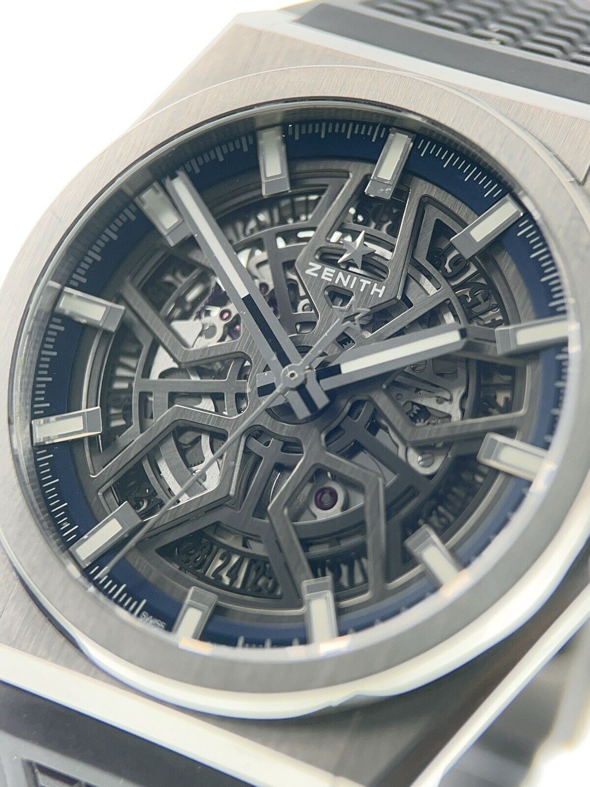2018 Zenith Defy Titanium Skeleton Dial 41mm Automatic Men’s Watch 95.9000.670