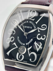 Franck Muller Cintree Curvex Steel Black Dial. 36mm Automatic Men’s 7880 SCDT