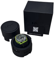HYT Hastroid Green Laser Titanium & Carbon Black Dial 48mm Manual Wind Watch