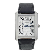 Cartier Tank Solo XL Stainless Steel 31mm Automatic Roman Mens Watch W5200028