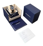 Panerai Luminor Goldtech 18k Rose Gold Blue Dial 44mm Automatic Mens PAM01111