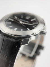 Bulgari Octo Stainless Steel Black Dial 41mm Automatic Men’s Watch OC41S