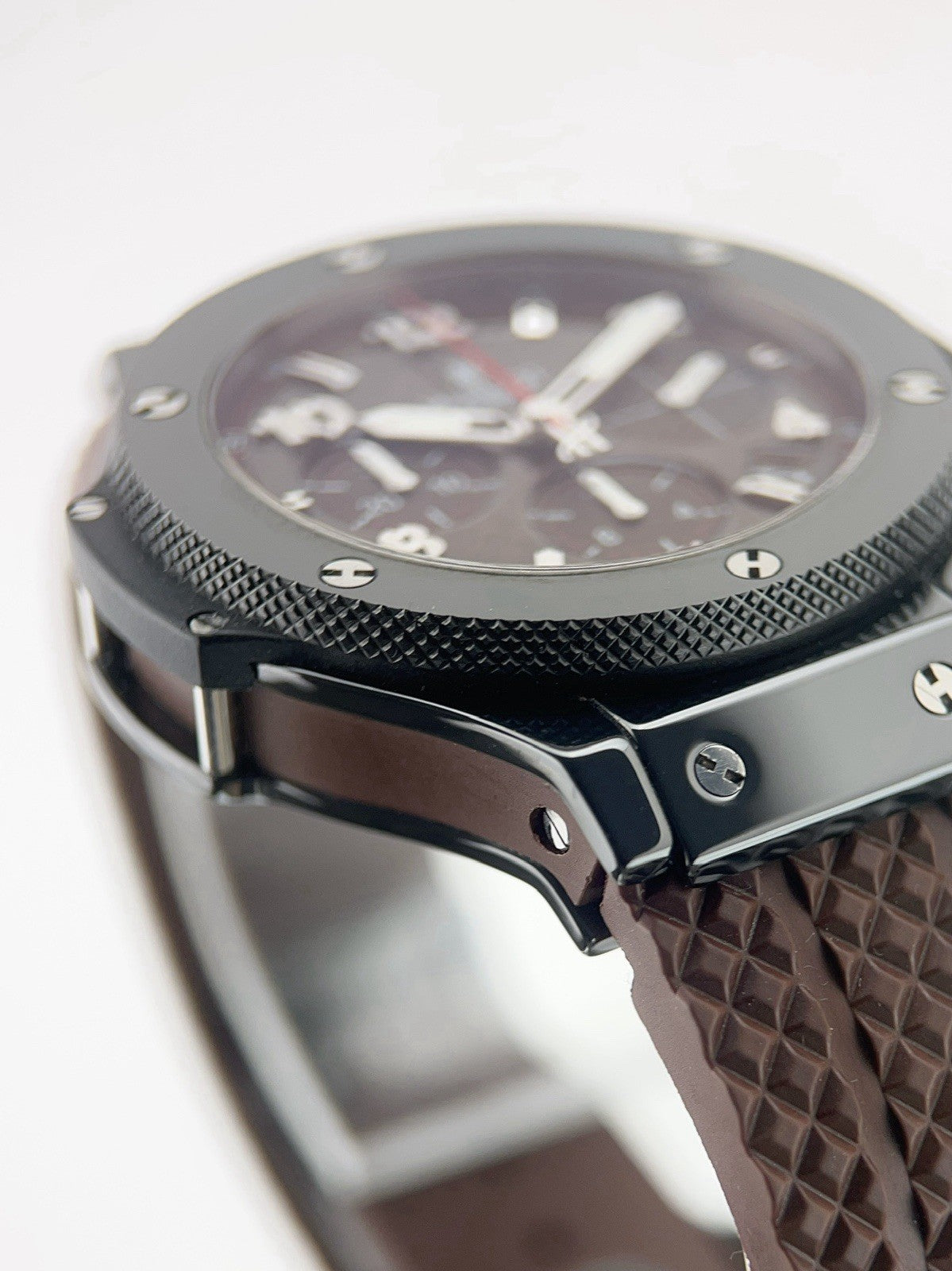 Hublot Big Bang Ceramic Chocolate Dial 41mm Auto Men's Watch 341.CB.1001.RX