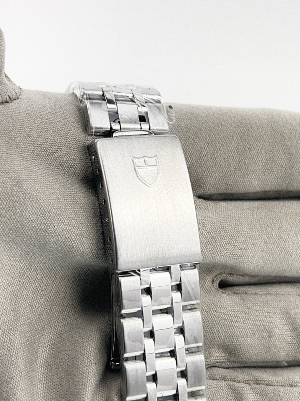 Tudor Prince Date Day Stainless Steel White Dial 36mm Automatic Mens Watch 76200