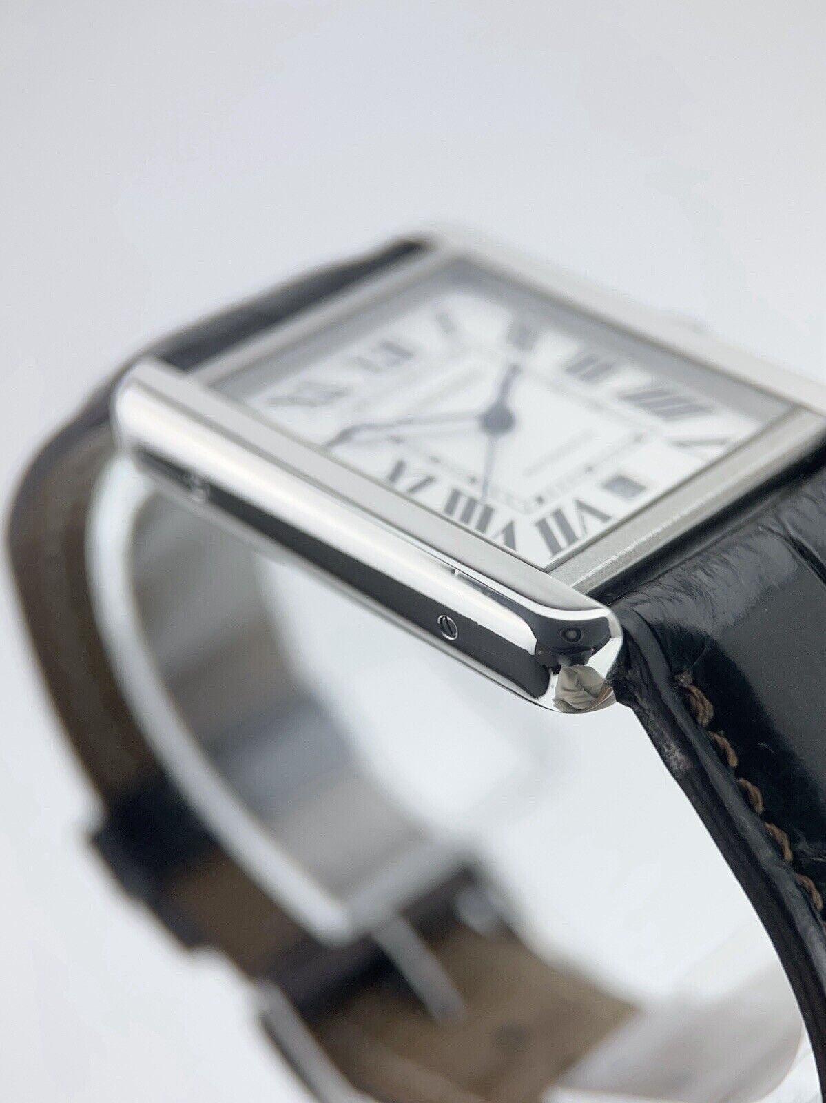 Cartier Tank Solo XL Steel Silver Color Dial 31mm Automatic Men’s Watch WSTA0029