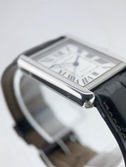 Cartier Tank Solo XL Steel Silver Color Dial 31mm Automatic Men’s Watch WSTA0029