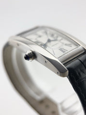 Cartier Tank Americaine 18k White Gold Automatic Men’s Watch W2603656