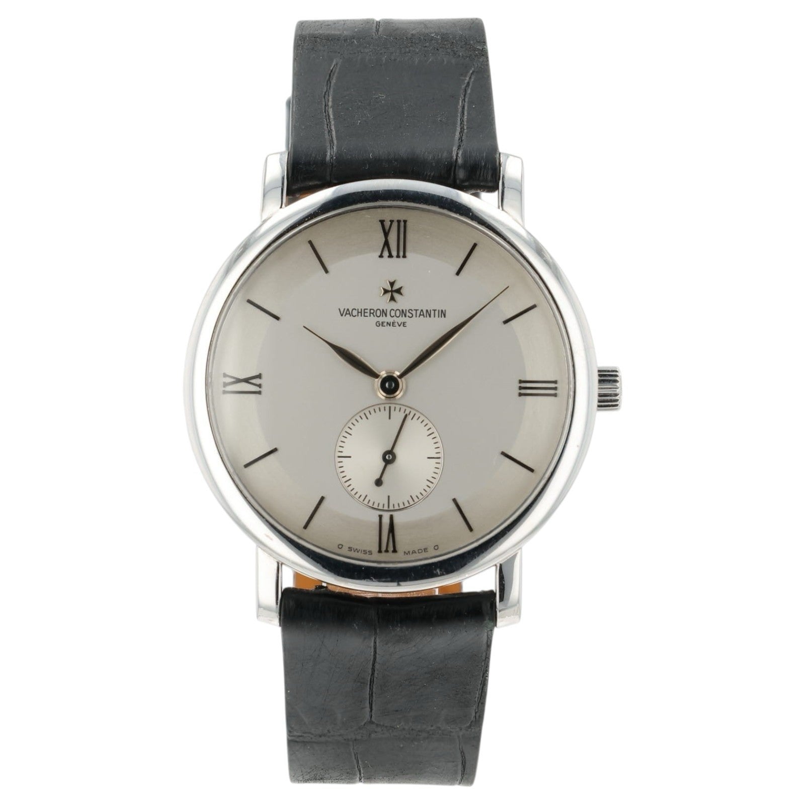 Vacheron Constantine Patrimony Silver Dial 18k White Gold 35mm Manual 81160/1