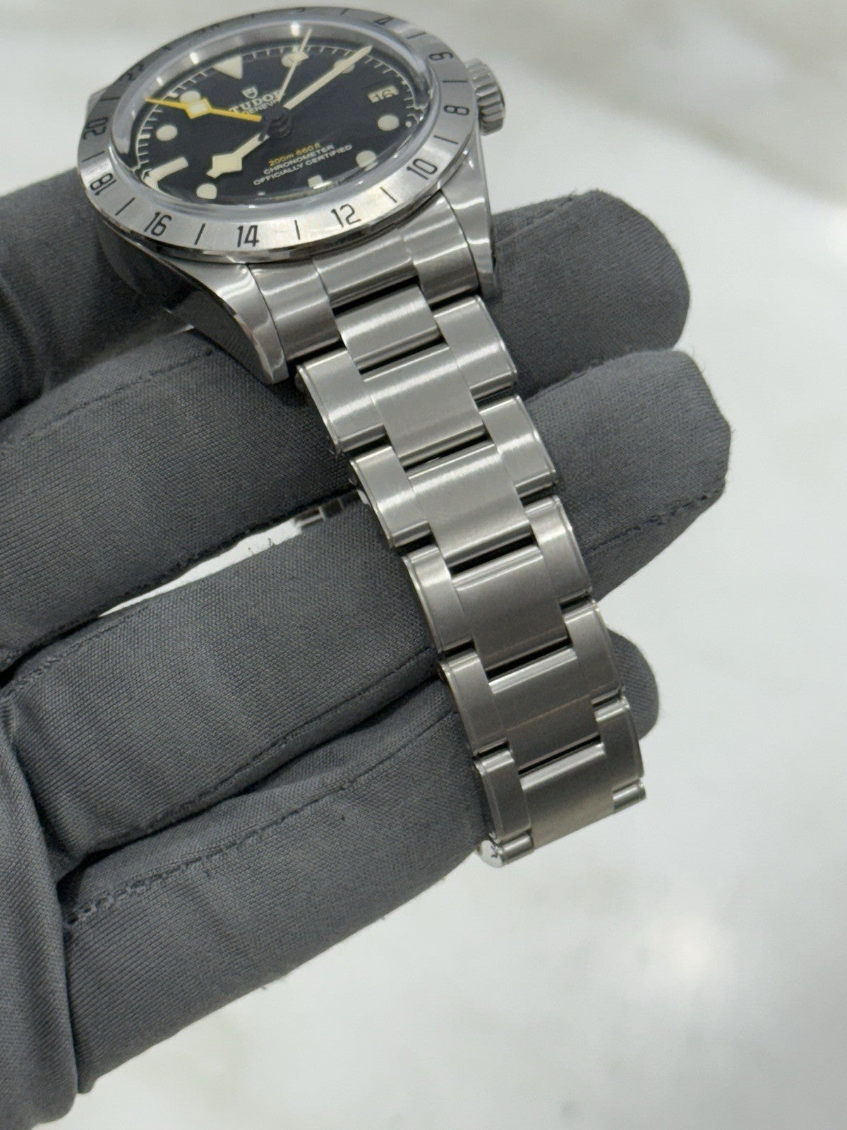 2023 Tudor Black Bay Pro Stainless Steel GMT Men's Black Dial Watch 79470