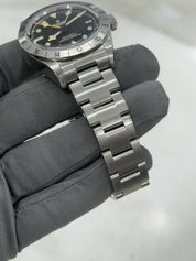 2023 Tudor Black Bay Pro Stainless Steel GMT Men's Black Dial Watch 79470