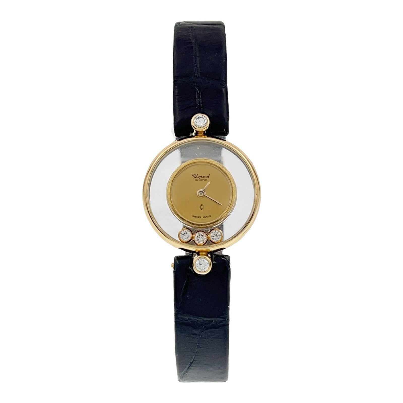 Chopard Happy Diamonds 18k Yellow Gold 21mm Quartz Women's Watch G3929