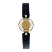 Chopard Happy Diamonds 18k Yellow Gold 21mm Quartz Women's Watch G3929