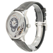 Glashutte PanoInverse XL Gray Dial Stainless Steel 42mm Manual 1-66-06-04-22-05