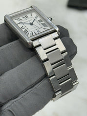 Cartier Tank Solo XL Stainless Steel 31mm Automatic Men’s Watch W5200028