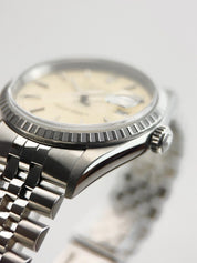 Rolex Datejust Stainless Steel 36mm Quickset Automatic Men’s Watch 16220 - All Original