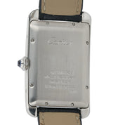 Cartier Tank Americaine Silver Dial Stainless Steel 26mm Auto Watch WSTA0018