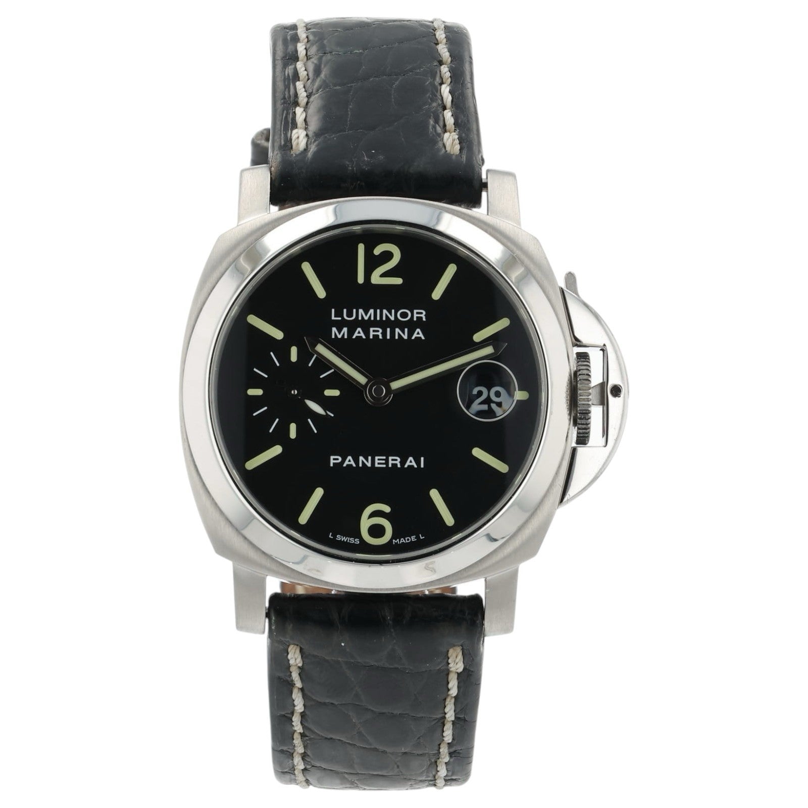 Panerai Luminor Marina Black Dial Stainless Steel 40mm Automatic Men’s PAM00048