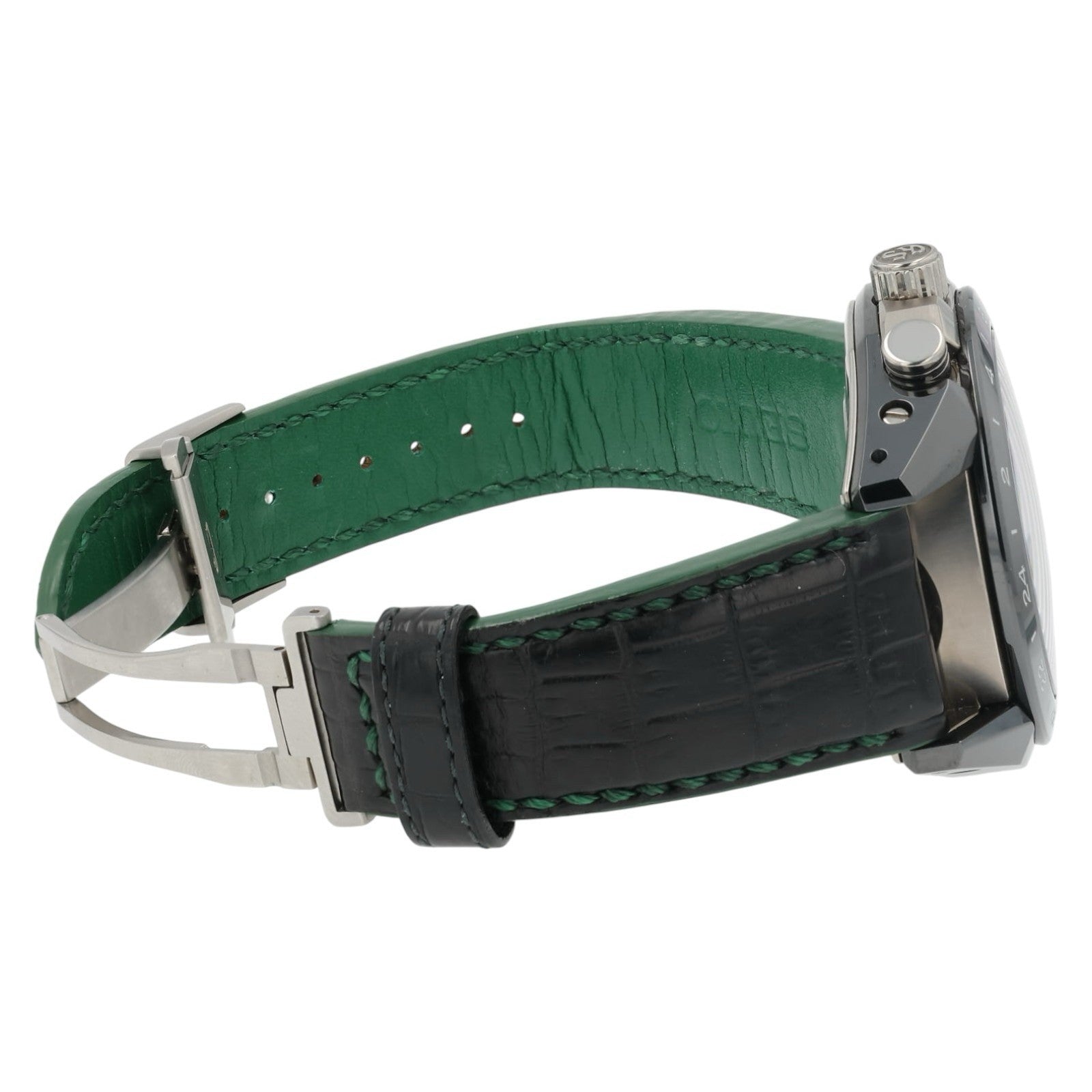 Grand Seiko Green Dial Ceramic 46mm Automatic Movement Men’s Watch SBGC017
