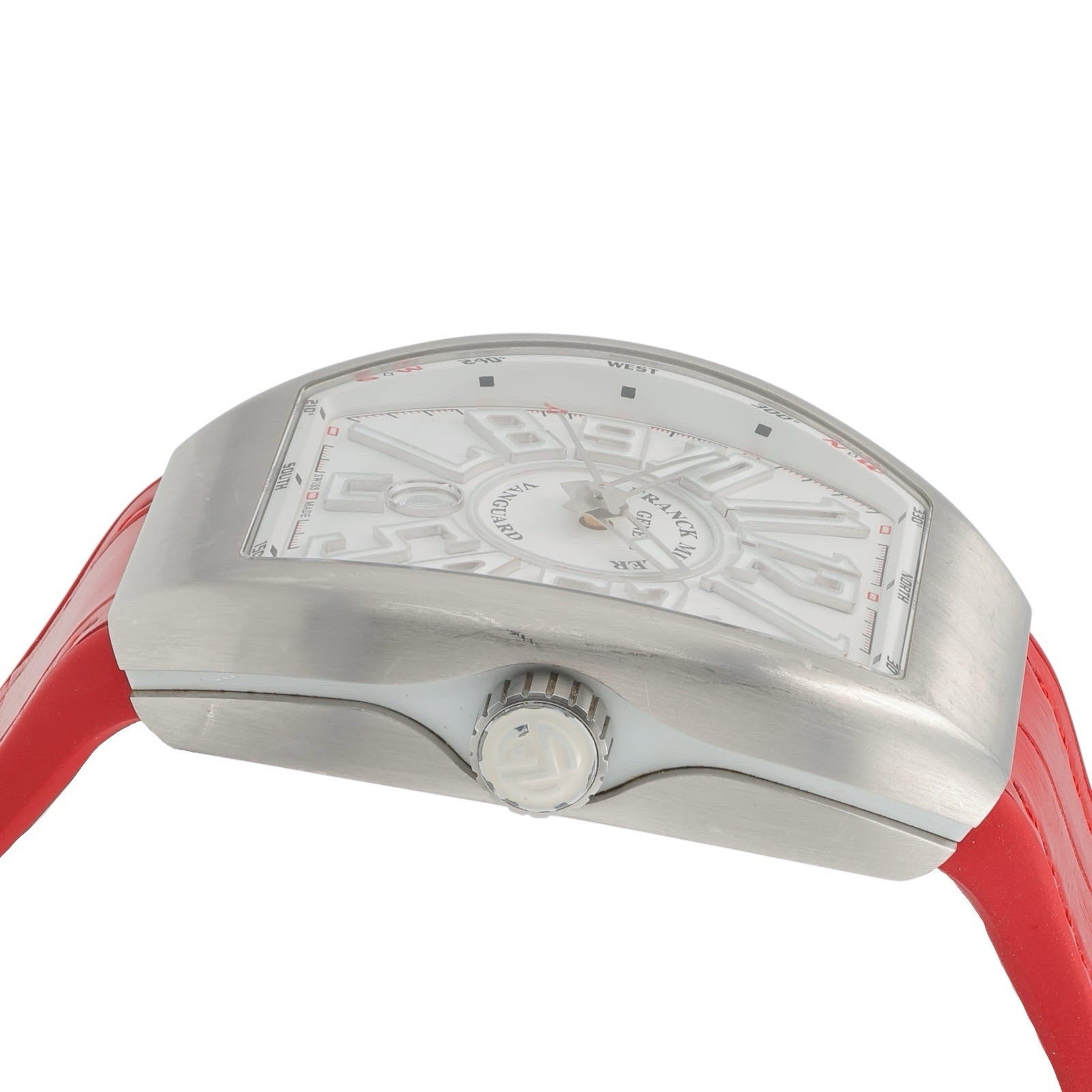 Franck Muller Vanguard Stainless Steel White Dial 45mm Automatic Watch V45SCDT