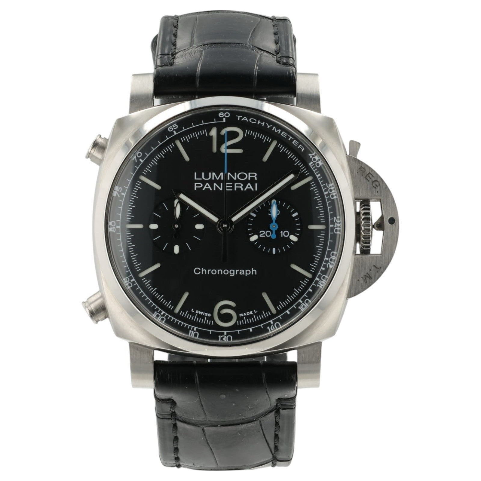 Panerai Luminor Chrono Black Dial Stainless Steel 44mm Automatic Men’s PAM01109